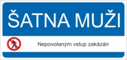 Tabulka - ŠATNA MUŽI