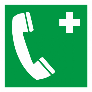 Tabulka - POHOTOVOSTNÍ TELEFON PRO PRVNÍ POMOC