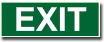 FTL - EXIT - popis Druh materiálu: Plast
