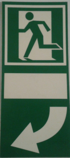 Tabulka -  pod kliku dveří tlačit vlevo