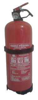 Hasící přístroj práškové -  1kg