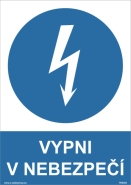 Tabulka - VYPNI V NEBEZPEČÍ !