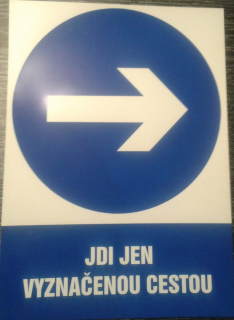 Tabulka - JDI JEN VYZNAČENOU CESTOU