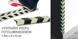 Fotoluminiscenční profil na rohy