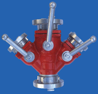 Rozdělovač B / CBC s kulovýni ventily