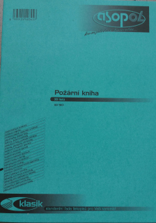 Požární kniha - formát A 4